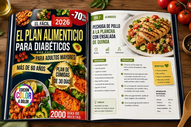 Libro abierto mostrando recetas